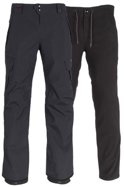 686 Smarty 3 In 1 Cargo Snowboard Pants  